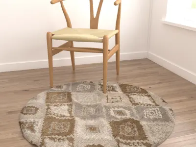 Rugs No 227 Low-poly 3D model