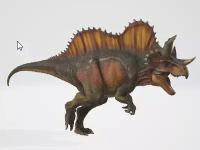 Prehistoric Dinosaur 3D Asset 3D model