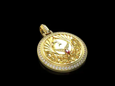 Gold N674 3D print model