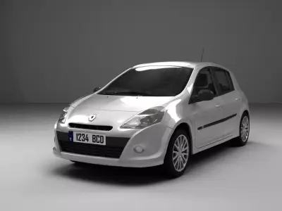 Renault Clio 3   3D model