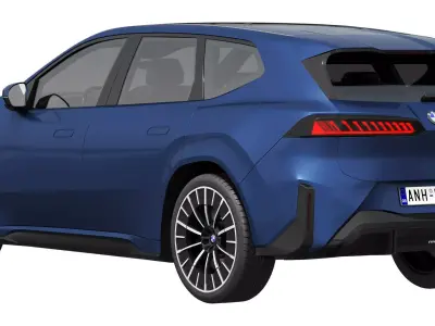 Electric SUV iX3 2026 3D model