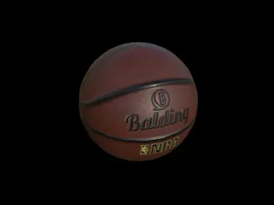 Basketball Court Pack Low-poly 3D model