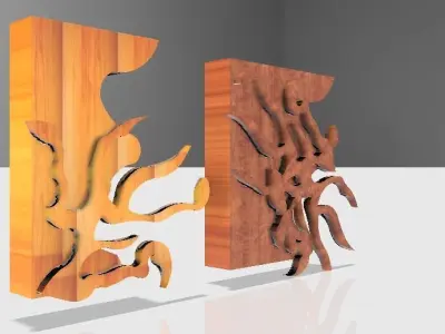Molding decoration lu design 3D model