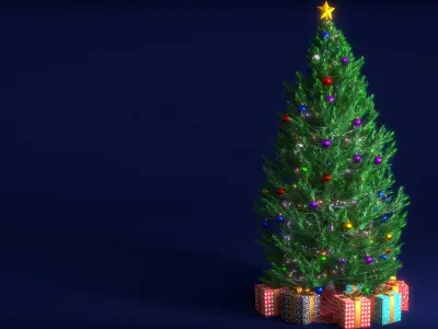 Christmas Tree - Blender 3D model