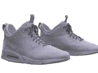 Sneakers Low-poly 3D model
