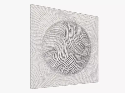 wave wall 28 3D model