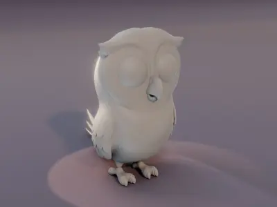 Cartoon Animals Rigged Base Mesh 10 Models Pack Vol 1 Low-poly 3D model