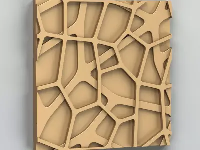 Wall panel 023 3D model