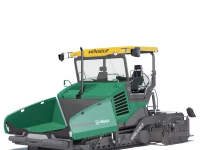 Asphalt Paver Vogele Super 2100 3i 3D model