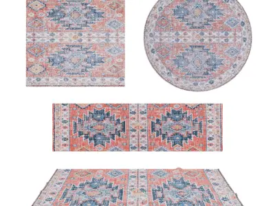 Rugs No 687 Low-poly 3D model
