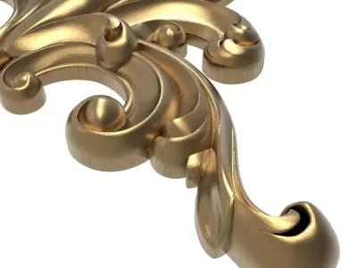  decorative pattern ready for 3D printing 3D model 13