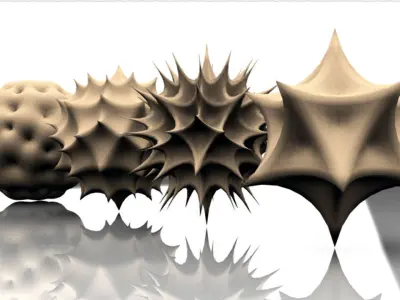 Kangaroo Weaverbird Parametric Facade Design Grasshopper Rhino 3D model