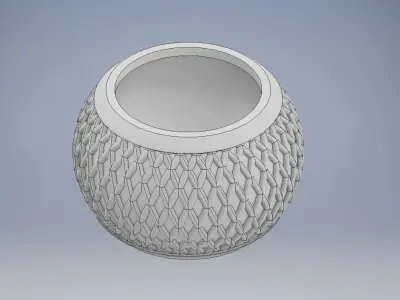 Garden Pot 21 3D print model