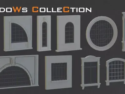 Windows Collection 3D model