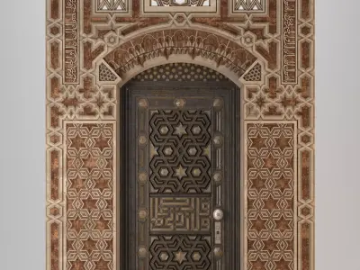 Old Cairo - Fatimid Facade 3D model