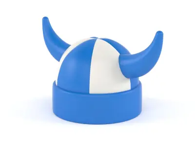 Football Fan Horn 3D model