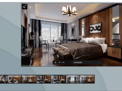 SCENE LUMION 11 5 AND ABOVE BEDROOM BY YOGA4ARCH 3D model