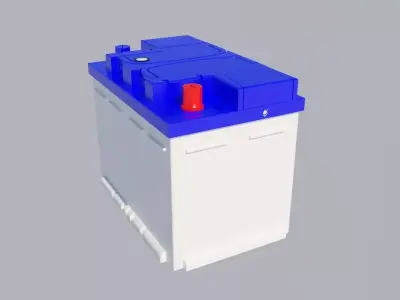 Car Battery 3D print model