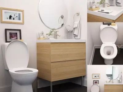 Bathroom 11 3D model