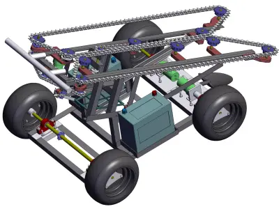 Ginger Harvester  3D model