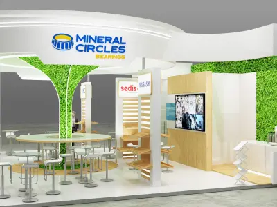 Booth Exhibition 3D model