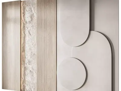 Wall 3d panel 10 3D model