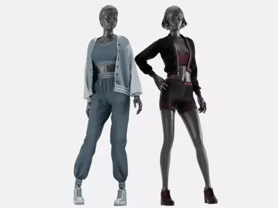 Sport Clothes 3D model