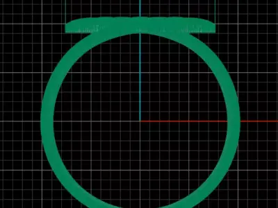 jewelry ring 328 3D print model