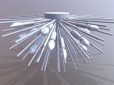Ceiling Light 3D model purchase