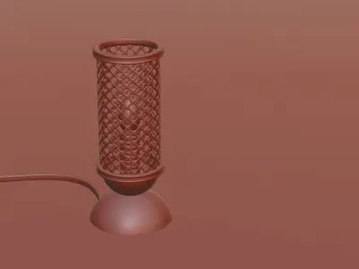 Antique  Old Lamp 3D Model Free 3D model