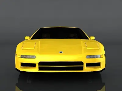 Acura NSX 1997  Low-poly 3D model
