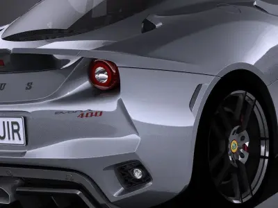 Lotus Evora 400 2017 VRAY 3D model