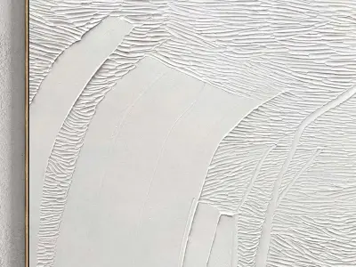 Plaster Two Photo Frame 137 Low-poly 3D model