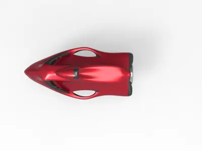 SEABOB 3D Model futuristic car 3D print model