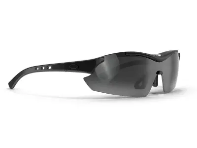 Sport Glasses Black 3D model