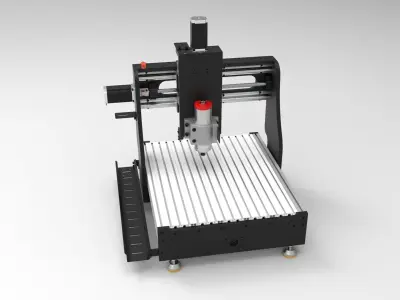 CNC milling machine  3D print model
