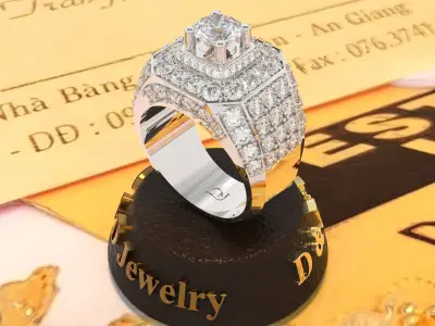 MenRing 3D print model