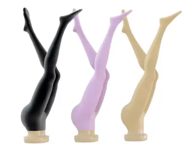 Female mannequin legs in pantyhose 106 3D model