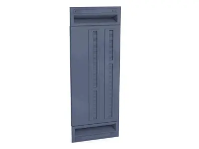 Death Star Wall Panel - E - 1-18 scale Kenner Hasbro Free 3D print model