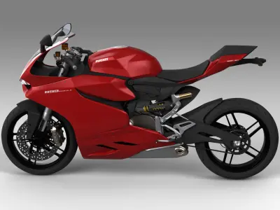 Ducati 899 Panigale 3D model
