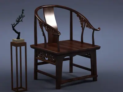 cabinet cabinet wardrobe sofa bed table bookshelve 3D model