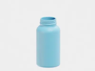 Cosmetic Bottle 0001 Low-poly 3D model