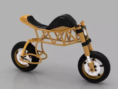 I will do 3d Frame Bike Moterbike and any thing  3D model