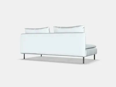 SODERHAMN 3-seat section 4 Low-poly 3D model