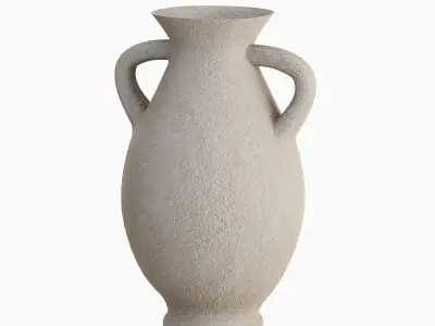 Clay Vase 01 3D model