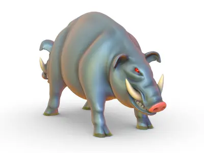 High-Poly the Mythical Binfen 3D model