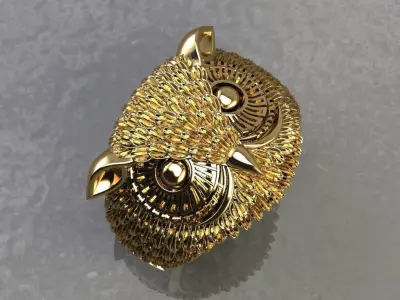 Ring Owl 3D print model