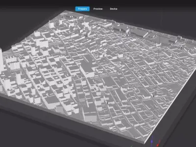 Skid Row Los Angeles United States 3D model
