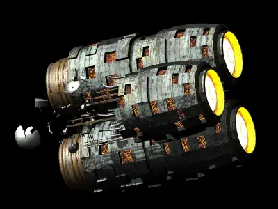 Satellite-Spaceship-Xingxu 06 3D model