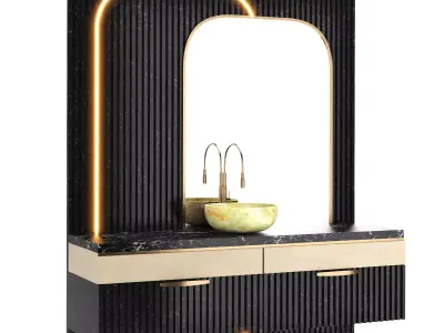 Bathroom Furniture01 3D model